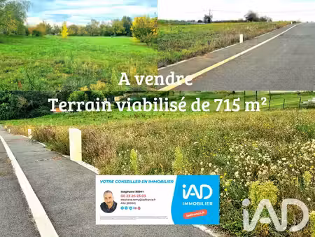 vente terrain 715 m² à bellegarde (81430)  47 000 €