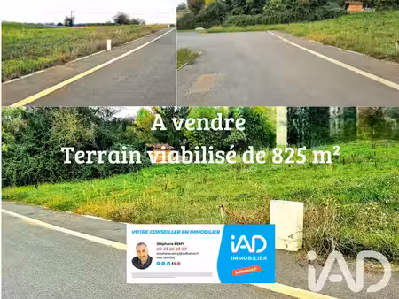 vente terrain 825 m² à bellegarde (81430)  47 900 €