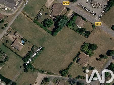 vente terrain 1750 m² à duras (47120)  30 000 €