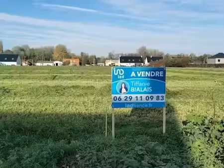 vente terrain 2154 m² à blessy (62120)  56 800 €