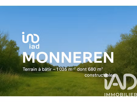 vente terrain 1026 m² à monneren (57920)  69 000 €
