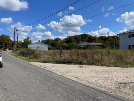 vente terrain 800 m² bonnetan (33370)