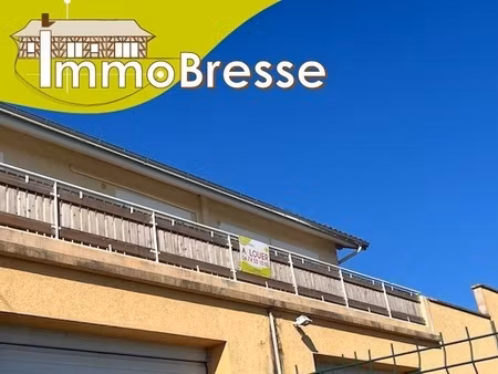 saint julien sur reyssouze - a louer appartement 3 chambres - grande terrasse - garage