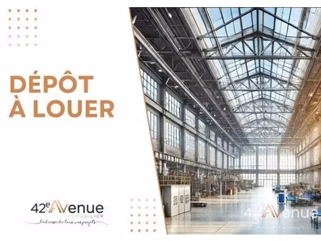 location entrepôt la ricamarie 42150 175m²