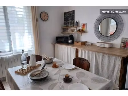 maison jardin & garage 10 min gare