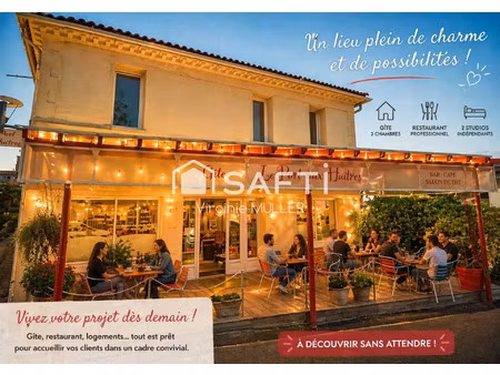 vente commerce 7 pièces 206 m² le verdon-sur-mer (33123)