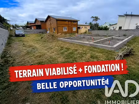 vente terrain 268 m² à la riviere (97421)  115 000 €