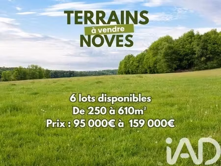 vente terrain 463 m² à noves (13550)  124 000 €
