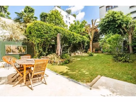 boulogne centre - appartement avec deux grands jardins.