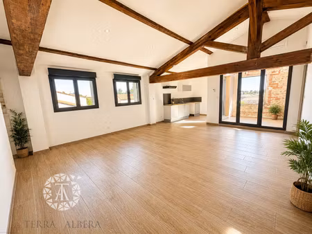 pollestres coeur de village-appartement t4 de charme 75 m2