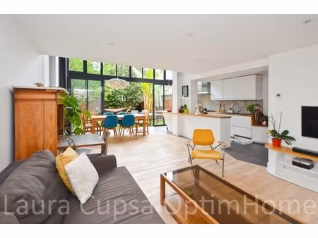 bourg-la-reine - maison 5/6 pieces - 108 m² habitables - 112 m² utiles - 3 chambres - terr