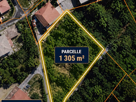 vente terrain 1305 m² à le tampon (97430)  313 200 €