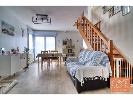 à vendre en exclusivité - rennes (35700) - bellangerais - appartement t3 en duplex - 54 76