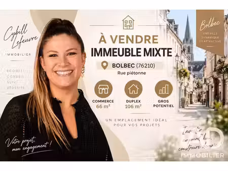vente locaux professionnels 0 pièces 175 m² à bolbec (76210)  75 800 €