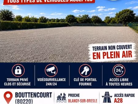 hivernage gardiennage  emplacements à louer pour tous types de véhicules