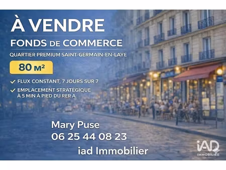 vente locaux professionnels 0 pièces 80 m² à saint-germain-en-laye (78100)  226 000 €