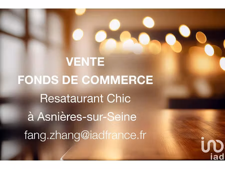 vente locaux professionnels 0 pièces 90 m² à asnieres-sur-seine (92600)  297 000 €