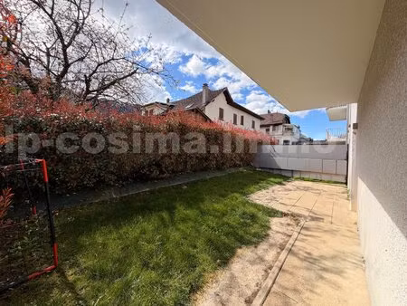 appartement t4 rez de jardin garage place extérieur marnaz proche frontière suisse