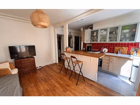 appartement paris 17 52.35 m² t-3 à vendre  500 000 €