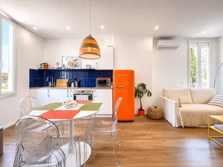 cannes petit juas - appartement t2 44m2 rénové