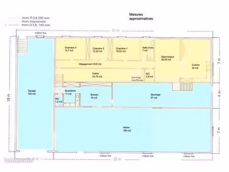 bureau 514 m²