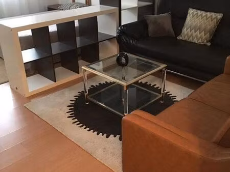 f1 meublé de 40 m² – ferney-voltaire – rdc avec parking privé