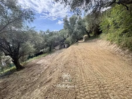 contes - las ayas - terrain constructible 2560m² - permis accordé -