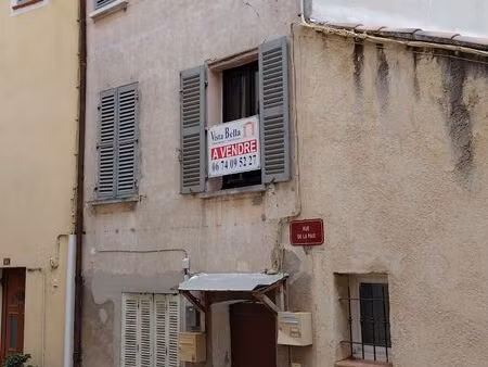 a vendre - maison de village carnoules