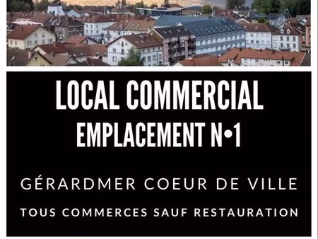 local commercial 51 m² gerardmer