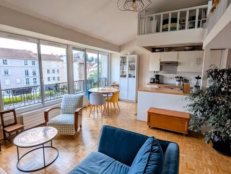 duplex 3 pièces — 71 m² + mezzanine — clamart hyper-centre — 460 000