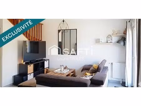 duplex t3 avec jardin privatif – secteur disney
