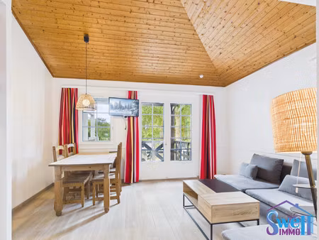 beau t3 meublé de 36m² au 1er étage dans résidence avec pisc