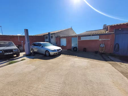 fleury d'aude ancien garage automobile à vendre d'une superf