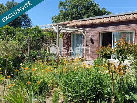 a aizenay  maison en bois 96 m²  4 chambres