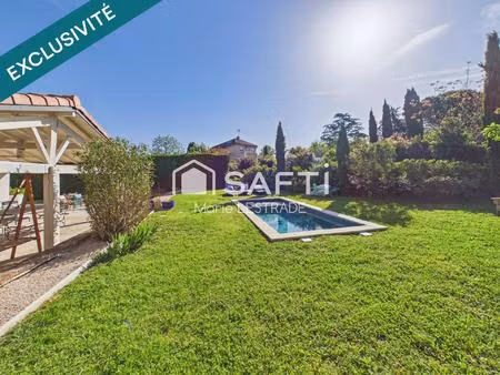 maison 155 m2 - 5 chambres avec piscine et jardin