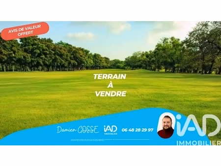vente terrain 446 m²