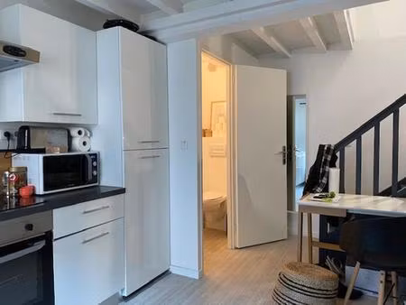 ouest lyon  t2 duplex de 36m² au sol à louer à 850€/mois