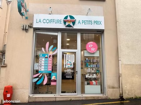 vente salon de coiffure urgent