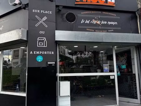 ? [cession] restaurant burger - emplacement n°1 - rosny-sous-bois
