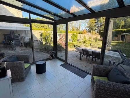 maison 4 pièces 90 m2 _ jardin 489 m2 - garage