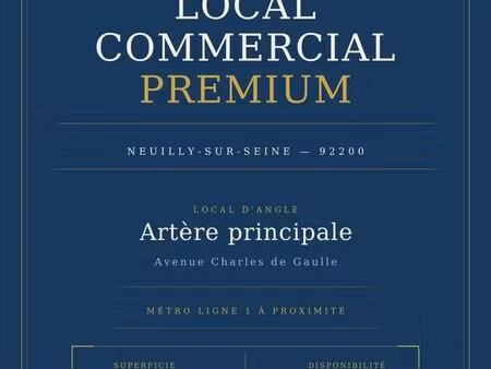 local d'activités neuilly sur seine