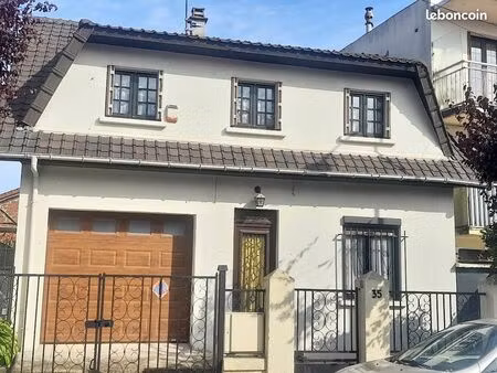maison 6 pièces 100m2 env  terrain 275m2
