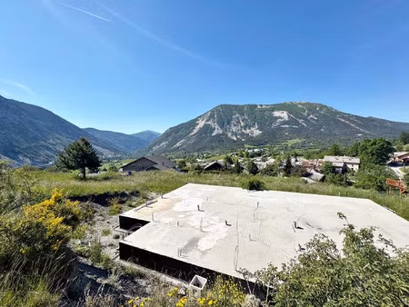 thorame-haute – terrain constructible 1 681 m² avec vue panor