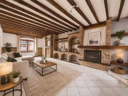 duplex aux volumes rares avec terrasse au cœur de blc