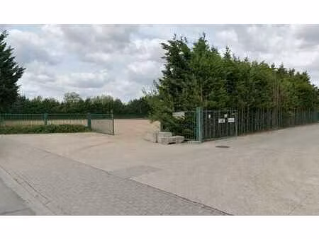 terrain clôturé de 2.500 m² à louer – lageweg  hoboken