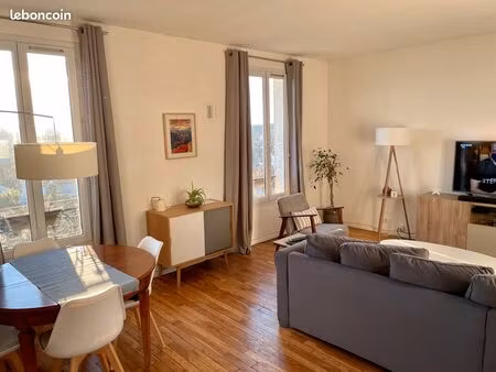 ? appartement 2 pièces lumineux – quartier polangis – vue dégagée