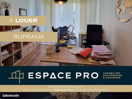 bureaux 77 m² caen