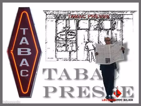 pmu  presse  tabac 35 m² caen