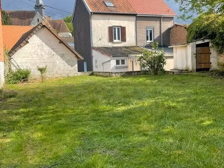 maison avec jardin clos et grand garage