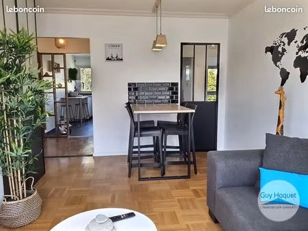 tres bel appartement meublé t4 lumineux  3 chambres -bellevue 80m²